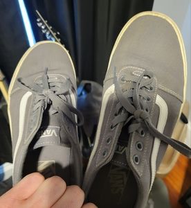Grey vans classic